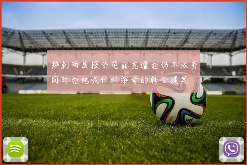 热刺两度报价范赫克遭拒仍不放弃同时拒绝武什科维奇的转会提案